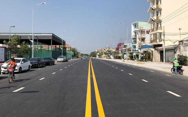 Chính thức thông xe tuyến đường trọng điểm bờ bao 1 Q.Tân Phú, Tp.HCM